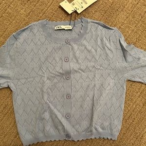 Zara short sleeve button up
